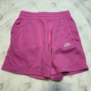 Girls Nike Pink Athletic Shorts Size Large